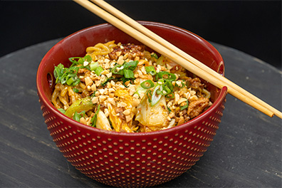 Rice Bowl made for Erlton-Ellisburg, Cherry Hill Asian delivery.