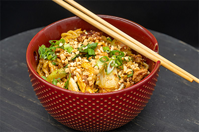 Noodle Bowl served at our Asian restaurants near Barrington, NJ.